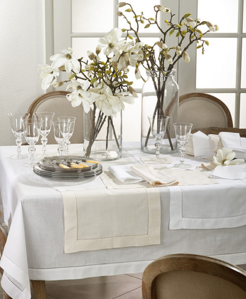 Hemstitch Ivory