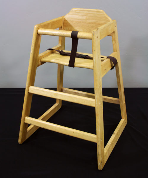 High Chair Wood